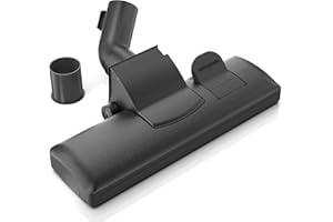 ‎STONE REEF Premium Staubsaugerdüse Universal mit Fadenhebern für Rohre 32–35 mm – Umschaltdüse mit Rollen & Halterung – kompatibel mit Kärcher Siemens Bosch Miele Philips AEG Rowenta – Teppich & Hartboden
