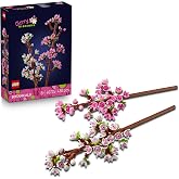 LEGO Botanicals Cherry Blossom 40725 | Toys for 8+ Year Old Girls Artificial Cherry Blossom Pink White Bouquet Birthday Gift