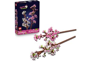 LEGO Botanicals Körsbärsblommor 40725 | Leksak för barn från 8 år, pedagogiska leksaker med inspirerande byggklossar, rumsdek