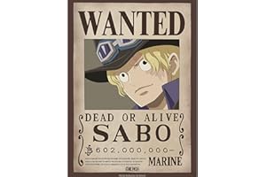 ABYSTYLE GBEye - ONE PIECE Plakat Wanted Sabo (52x38cm)