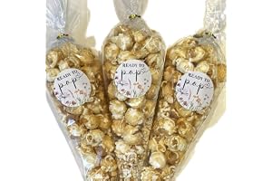 Lovely Little Things Wildflower Baby Shower Favours – Popcorn Ready to Pop – 10 Pack Eco Friendly Baby Shower Gifts for Guest