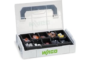 WAGO® Kit original L-Boxx Mini, Bornes de jonction avec levier, Bornes de boîtier - 887-950 (146 pièces)