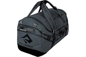 Sea to Summit Torba sportowa z paskami plecakowymi, 65 litrów, węgiel drzewny