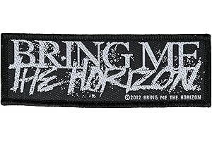 ‎BRING ME THE HORIZON Bring Me The Horizon Horror Logo Aufnäher BMTH Patch Gewebt & Lizenziert !!