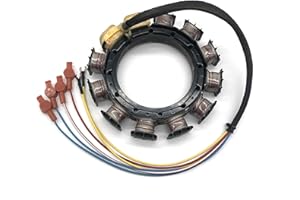 JETUNIT Stator For Mercury 174-5454K1 Outboard 40 45 50 55 60 65 70 75 85 HP 398-5454A21 5454A26 5454A22 5454A25 832075a20 2-Stroke 9-Amp 3&4 Cylinder