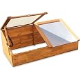 Serre Froide En Bois L116 X P54 X H42 Cm - Kit Auto-assemblage Pin/Épicéa Traité - Jardinage