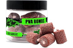 Angel-Berger Magic Baits PVA Bombs PVA Bâtonnets prêts à l'emploi PVA Bomb pour la pêche à la Carpe