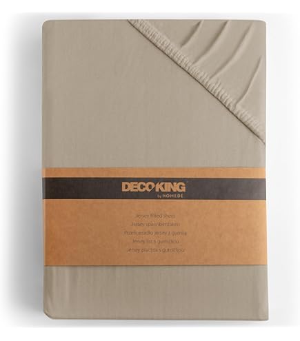 NatureMark Premium Hoeslaken voor boxspringbed, 180 x 200 tot 200 x 220 cm, hoge matrashoogte tot 40 cm matrashoogte, waterbedden, katoen met elastaan, petrol