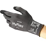 Ansell HyFlex 11-840 Guanti da Lavoro Professionali, Rivestimento in Nitrile Resistente all'Abrasione, Protezione Professiona