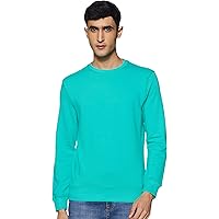 Amazon Brand - Symbol Men's Regular Fit Round Neck Sweatshirt