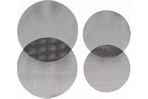 Bake-O-Glide Induction Hob Protector Circles, Pack of 4, 2X 17cm Dia, 2X 23cm Dia, Prevent Scuffs, Scrapes and Marks, Keep Pans in Heating Zone, Heat Resistant to 250°C