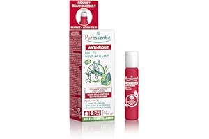 Puressentiel - Anti Pique - Roller Apaisant aux 11 Huiles Essentielles - BIO - Aide à apaiser et calmer les peaux irritées par les piqûres - Actifs 100% Naturels - 5 ml