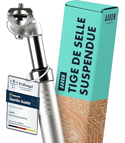 Tige de selle VTT Newton® Mono aluminium 26.2mm - Argent