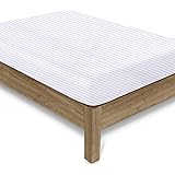 Amazon Brand – Umi Lux King Bed Sheet Fitted, Soft 100% Cotton 400Tc Sateen, 150x200+30cm Bed Sheet for King Size Bed, Elasti