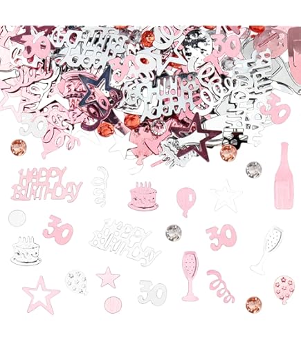 Sfondo Per Festa 23° Compleanno, Tessuto Vinile Rosa Glitter, 120x80 Cm, Con Occhielli - 6