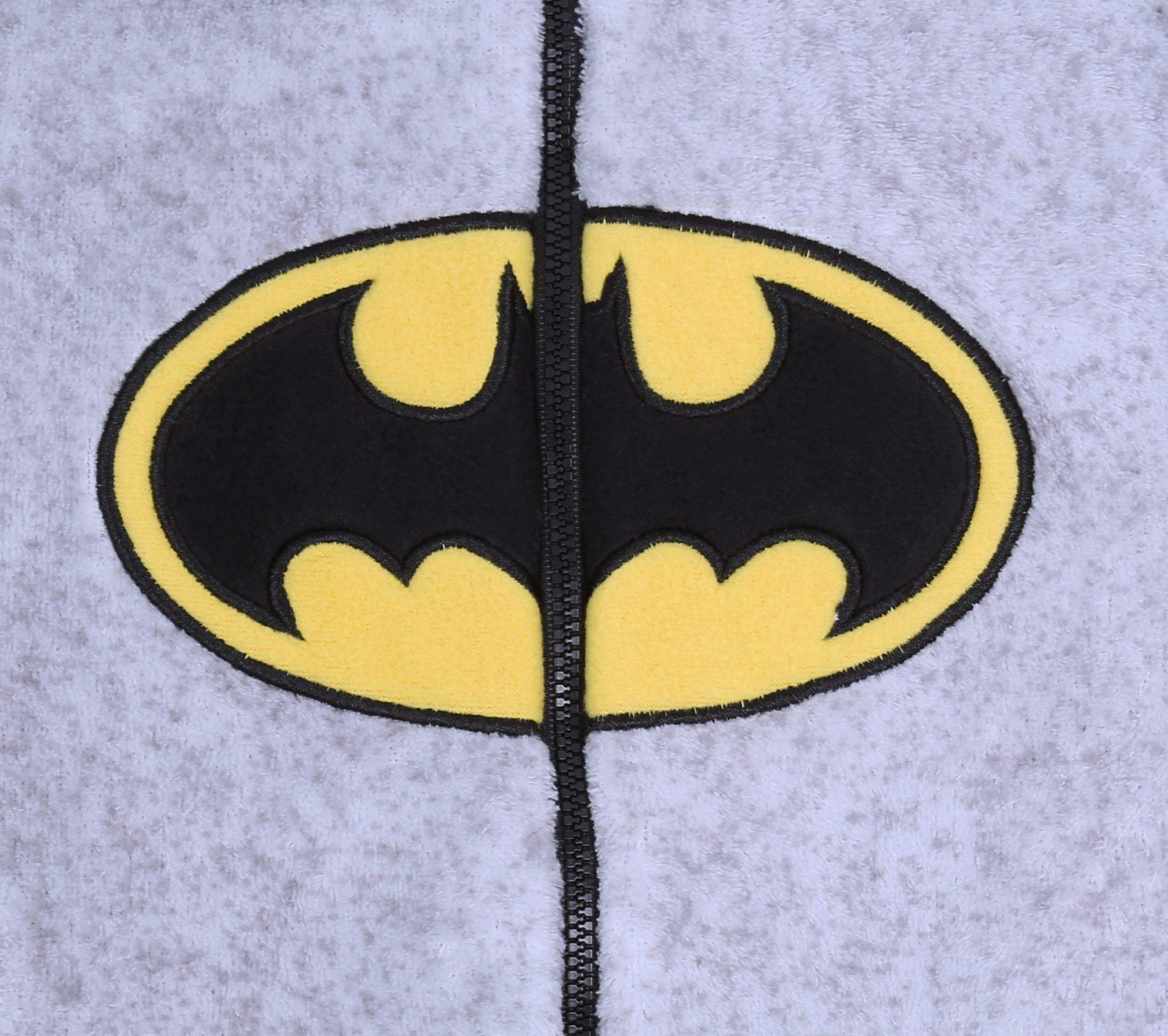 Batman-DC-COMICS-Grauer-einteiliger-Schlafanzug