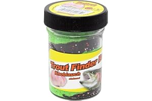 AMINO FLASH FTM Forellenteig Glitter Knoblauch sinkend - 75g Forellenpaste