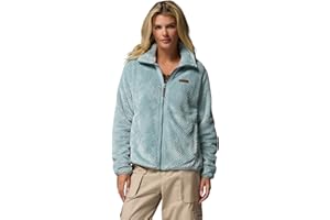 Columbia Fire Side II, Giacca in pile sherpa, Donna, Rosso (Beet), Taglia XL