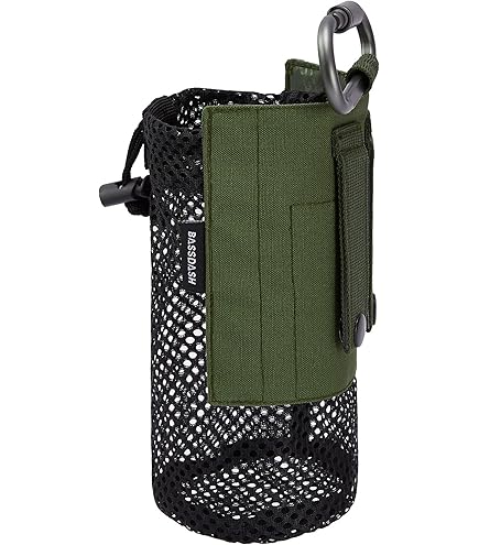 Porta Borraccia ZYEKIU - Regolabile, Per Zaino, Cintura, Bici, Outdoor, Escursionismo, Nero - Foto 10