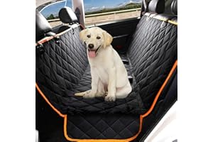 GIAPINST Funda Coche Perros Asiento Trasero, Cubre Asientos Coche para Perro, Tela Oxford 600d, Protector Maletero Coche Mascotas, Impermeable, Antideslizante, Resistente, 137 x 145cm