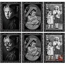 3-Piece Halloween Tablecloth Set - Graveyard Skeleton Theme 54x108 Inch Waterproof Rectangular Table Covers