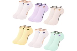L&K-II 12/10 Paires de Chaussettes baskets Femme Multicolores avec différents Motifs coton 92220VA