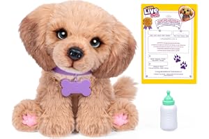 Little Live Pets - My Really Real Daxie Puppy - Interactive Animal Figure for children 5+ years