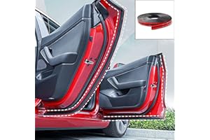 ‎ARCOCHE Arcoche Tesla Model Y Door Seal Kit, Sound Reduction Soundproof Rubber Strip, Wind Noise Reduction Weather Draft Seal Strip for Model Y