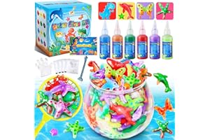JOPSHEEN Magic Water Elf Kit for Kids - Aqua Fairy Water Pets - DIY Squishy Maker Crafts Birthday Gifts for Boys and Girls