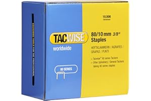 Tacwise 0383 Grapas galvanizadas de tipo 80/10 mm
