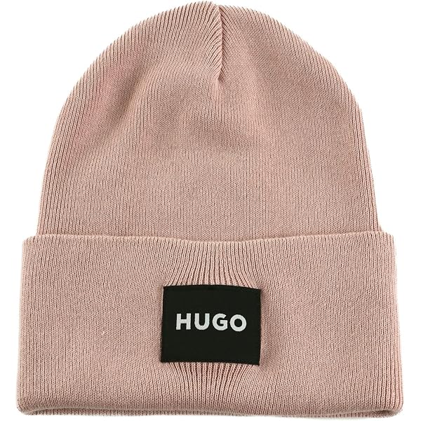 HUGO Damen Socialy_hat Beanie – Aus Recyceltem Material, Mit Cashmere-Anteil, Weich Und Stylisch