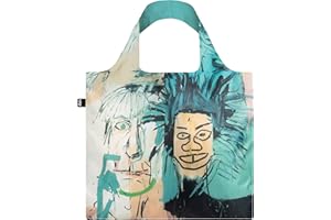 LOQI Unisex Museum Jean Michel Basquiat Reusable Shopping Bag