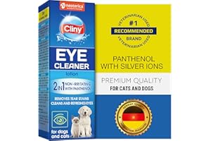 BELOVED PETS Pet Eye Wash Drops & Wipes Help Prevent Allergies Symptoms, Infections, Runny, Dry Eyes, Tear Stains - Helps with Abrasions, Irritations - Dirt Crust & Discharge Remover (Cleaner Drops)