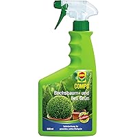 COMPO Buchsbaum- und Ilex Grün für alle Buchsbäume, Stechpalmen (Ilex), Formgehölze auf Balkon, Terrasse und im Garten…