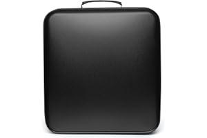 TIMCORR CD Case DVD Holders Storage - 432 Capacity Portable Disc Organizer & CD Wallet Binder Sleeve Holder for Car Travel | Media (Black)