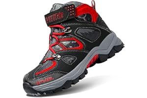 VITIKE Chaussures en Coton pour Enfants Bottes de Neige d'hiver Garçon Fille Antidérapantes Bottes