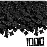 Simba 104114120, Blox, 1000 schwarze Bausteine für Kinder ab 3 Jahren, 4er Steine, im Karton, mit Füllbecher, vollkompatibel 