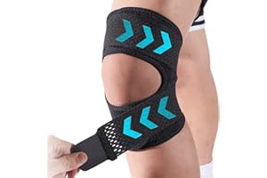 Bcuteu Kniebandage Meniskus für Damen und Herren, kniebandage meniskus, Knieschmerzlinderung, Knieban dage verstellbare Arthritis, Laufen, Meniskusriss, Wandern, Sport (XL)