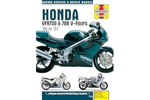 HAYNES Honda Vfr750 and 700 V-Fours 1986 Thru 1997