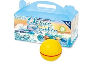 TapirElla 5 wiederverwendbare Wasserballons, Wasserbomben aus Silikon, schnell befüllbar mit Magnetverschluss im Geschenkkarton, Kinder und Erwachsene, Outdoor, Garten, Pool von Lutz Mauder Verlag