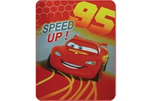 CTI 043678 Cars GB GB GB – Manta Polar (poliéster Rojo 110 x 140 cm