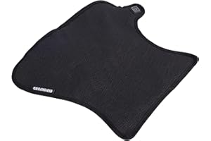 Oxford Hot Seat | Beheizter Motorradsitz Einstellbare Wärmeabdeckung Pad, Schwarz