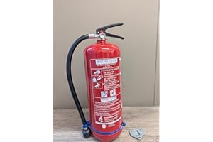 EXTINCTEUR 6 litres AB + ADDITIFS Mousse NF avec Support Fire Shop