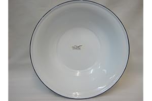 GENWARE New Falcon White Enamel Wash Basin Bowl 30 cm 41030