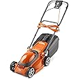 Flymo EasiStore 300R Electric Rotary Lawn Mower - 30 cm Cutting Width, 30 Litre Grass Box, Close Edge Cutting, Rear Roller, Manual Height Adjust, Space Saving Storage Features, Lightweight