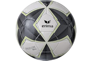 ‎ERIMA Erima Unisex Jugend SENZOR Star Match Mini Fußball (7192415), schwarz/grau, 00