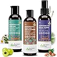 Avimee Herbal Hair Care Kit | For Hair Growth and Nourishment | Keshpallav Hair Oil, 100ml | Shakuntala Hair Cleanser, 200ml | Hairtone PV1 Scalp Spray, 100ml | Hair Care Combo