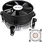 Akasa Copper Core Value CPU Cooler | Low Noise PWM Fan | TDP 115W | Heatsink with Copper Core | 92mm | Easy Installation…