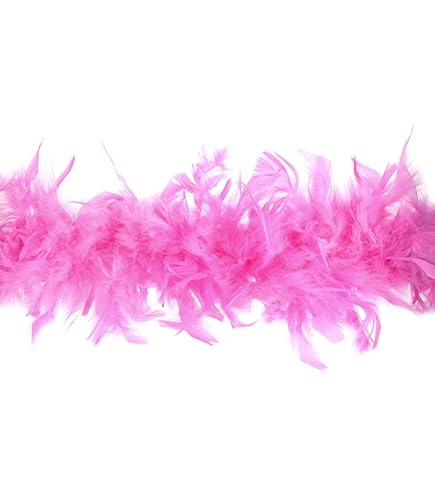 Schwarze Federboa 2 Meter - Flauschiges Kostümzubehör Für Karneval & Partys