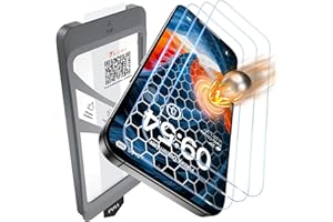 TAURI 3 Sztuki Ochraniacz Ekranu do iPhone 16 Pro 6,3" z Automatyczne Odpylanie Szybka Instalacja Narzędziem, Szkło Hartowane, Odporne na Zarysowania, Bez Pęcherzyków Powietrza Film